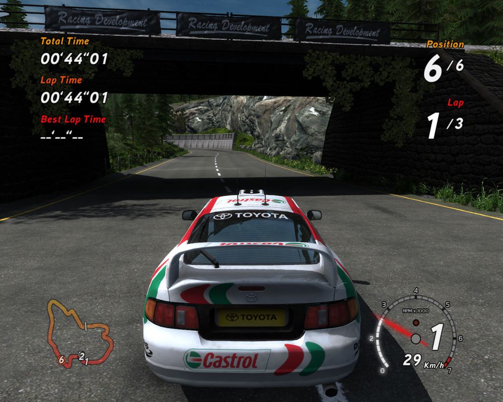 Sega Rally screenshot 4 for Playstation 3